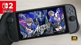 Astral Chain | Nintendo Switch 2 | Gameplay Handheld em 4k 60fps
