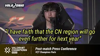 Xi Lai Gaming (GX vs. XLG) Post-Match Press Conference at VCT Champions Paris 2025