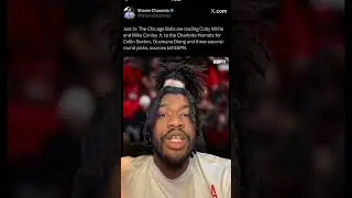 Coby white in Charlotte 👀👀