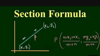 Coordinate Geometry ll #Internaldivisionformula #Externaldivisionformula #Divisionbyaxis #ssc 
