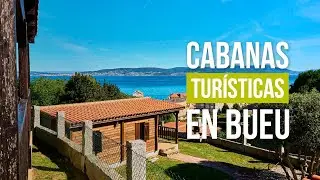 Parcela tur&iacute;stica con cabanas de madeira e vistas ao mar en Bueu /ref-3467