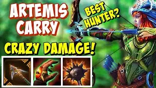 CARRY ARTEMIS GAMEPLAY SMITE -  BEST HIGH DAMAGE HUNTER?