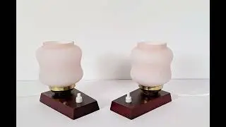 Vintage Nightstand Lamp