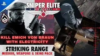 Sniper Elite Resistance 2025 | Striking Range | kill challenge Kill Emich von Braun with electricity