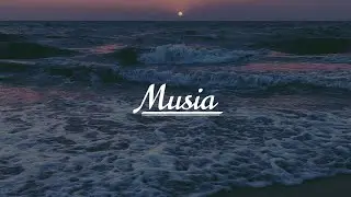Sound of sea waves | new age, piano, calm, emotional, chill, relax, sea waves 🌊