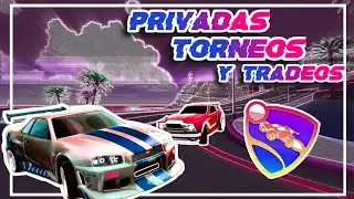 🍑ROCKET LEAGUE JUGANDO y TRADEANDO con SUBS en PARTIDAS PRIVADAS DIRECTO REGION AMERICA Del SUR Y EU