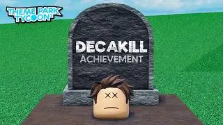 Как открыть TOMBSTONE в Theme Park Tycoon 2! 🪦 (Достижение &laquo;Decakill&raquo;)