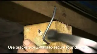 Quake safe your foundations