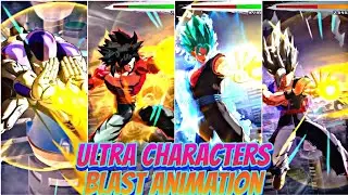 Ultra Characters Blast Animation!!! 🔥 IN DRAGON BALL LEGENDS