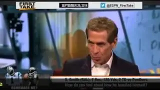 First Take   Steve Smith Torches The Carolina Panthers