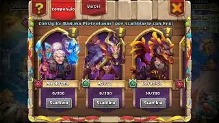 ROLLING 8000 GEMS FOR NEW HERO MA HATMA CASTLE CLASH!!