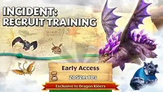INCIDENT:RECRUIT TRAINING - New Gauntlet Event - Part 1 - Dragons:Rise of Berk