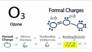 Calculating O3 Formal Charges: Calculating Formal Charges for O3 (Ozone)