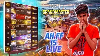 🎯 AHFF || Free Fire Live – ID Reaction + Custom Room & Game Play 🔥