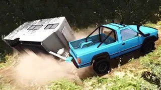 FARLIG CAMPINGTUR // BeamNG.drive [Dansk]