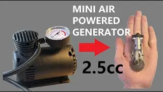 CRAZY SIMPLE! Air Powered Generator