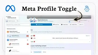 How to switch accounts in Meta Business Suite
