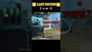 3-3🔥 Last round💥mudiyala da🥵csr pushing🤯 1vs4 🔥 #csrpushing #fftamilshort #shorts #1vs4 #ff #csrrank