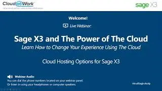Sage X3 Cloud Hosting and The Power of The Cloud