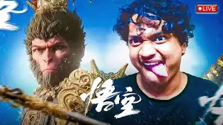 Noob vs Monkey King 💀 | Black Myth Wukong LIVE Gameplay day 5