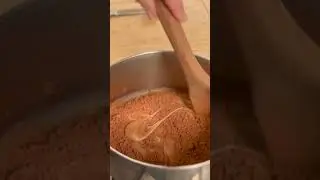 Mix condensed milk and cocoa powder and see what happens. #shorts