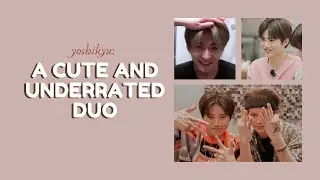 treasure's cute and underrated duo: kim junkyu and yoshinori