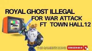 Royal Ghost Should Be Illegal For War Attack | Town Hall 12 War Attack in 4k | #coc #th12 #warzone