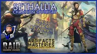 Raid Shadow Legends Sethallia Champion Build & Guide | Great Rework!!