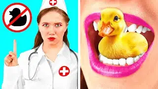 C&oacute;mo Colar Mascotas En el Dentista | Momentos Divertidos 4Fun Challenge