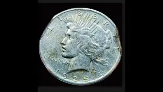 PEACE DOLLAR KEY DATES AND A NICE 1925 EXAMPLE UNBELIVABLE HOW EXPENSIVE THESE HAVE BCAME LATELY