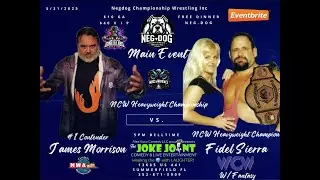 NCW Music & Mayhem 3 The Cuban Assassin w/ Fantasy vs. Mr. Love Me Two Times James Morrison