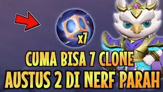 GINI CARANYA MAIN AUSTUS 2 DI UPDATE TERBARU ! CUMA BISA 7 CLONE - Mobile Legends Magic Chess