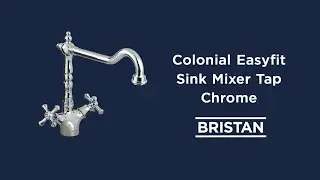 360 Spin Video - Colonial Easyfit Kitchen Mixer Tap - Chrome