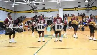 King's Fork High School Drumline @ Bethel Competition 2015