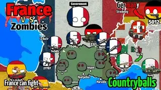 Zombies vs France | Europe Joins the War 🇫🇷🧟&zwj;♂️