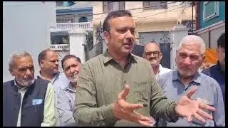 welcome Speech of  Jnb. Sajjad Ahmed Kichloo President JKNC Chinab Zone on today's joining Program.