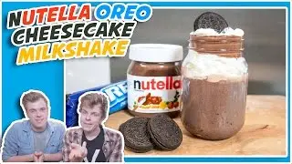 NUTELLA OREO CHEESECAKE MILKSHAKE RECIPE
