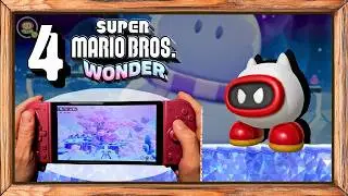 Part 4 🌺 SUPER MARIO BROS.WONDER 🌺 Fluff-Puff Peaks: Nintendo Switch OLED Gameplay