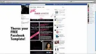 Get Your FREE Facebook Fan Page Template Now and learn how to set it up!
