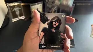 Opening Box 17 of Hro DC Chapter 2 Black Adam Hybrid NFT Trading Card 2 Pack Premium Booster box.