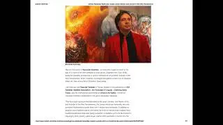 Alexander Kanevsky Exibart Article
