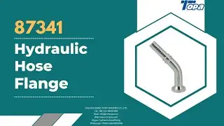 87341 hydraulic SAE Code61 series hose flange-hydraulic SAE 3000psi Elbow 45&deg; hose flange