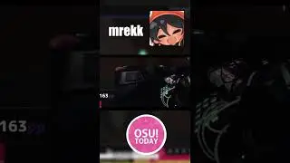 MREKK HAS GONE CRAZY︱MREKK  #osu    #shorts    #mrekk   #mrekkosu  #twitch   #mrekkclips #osuskin