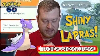 HOW TO GET SHINY LAPRAS IN POKEMON GO - SHINY TASK HUNT - POKEMON GO VLOG