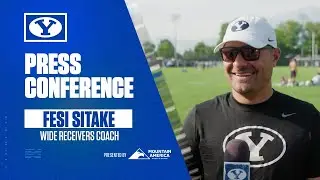 Fesi Sitake | Media Availability | Fall Camp | August 8, 2024