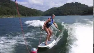 Brannon Surfs Center Hill Lake
