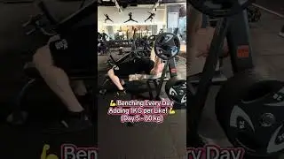🔥 Day 5 &ndash; 80 KG Bench Press Challenge! (How Heavy Will It Get?!)