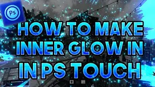 How to make inner glow text in PS Touch on Android