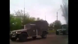 Ukraine War: UAF Convoy of NATO Military Hardware moving from Mariupol Eng Subs  Нато конвой Украина