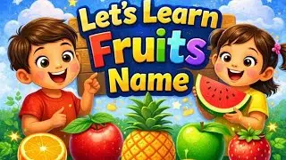 Fruits name #subscribe #learning #exploreformore  #toddlerslearning 